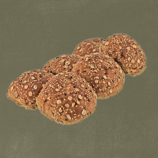 Afbeelding van 6 waldkornbollen zacht