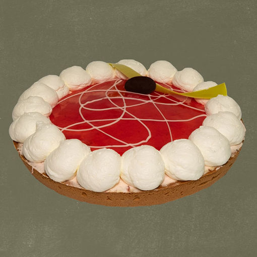 Afbeelding van Aardbei bavarois