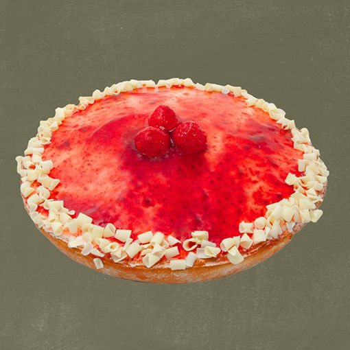 Afbeelding van Aardbei Yoghurt vlaai
