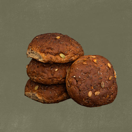 Afbeelding van Koolhydr.arme broodjes x 5