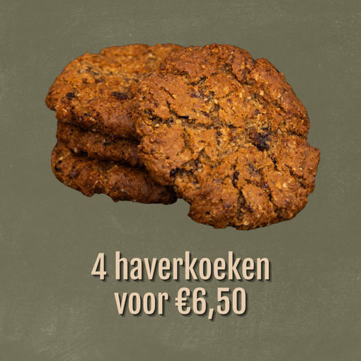Afbeelding van 4 haverkoeken voor 6,50