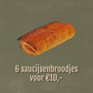 Afbeelding van Glutenvrij Saucijsenbrood 2 stuks