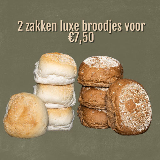 Afbeelding van 2 zakken luxe broodjes voor € 7,50