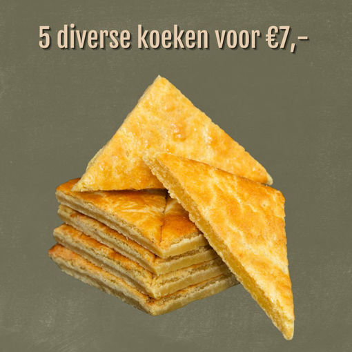 Afbeelding van 5 koeken voor € 7,00